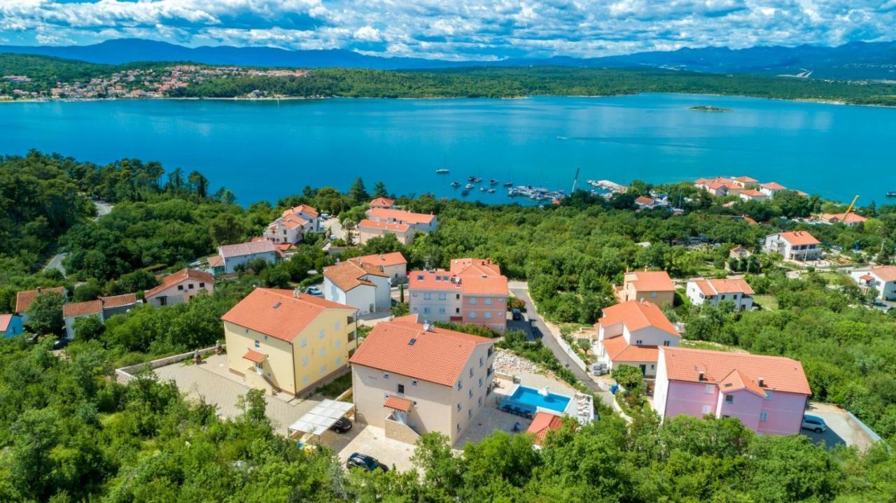 Luxury Villa Allen With Pool Klimno Bagian luar foto