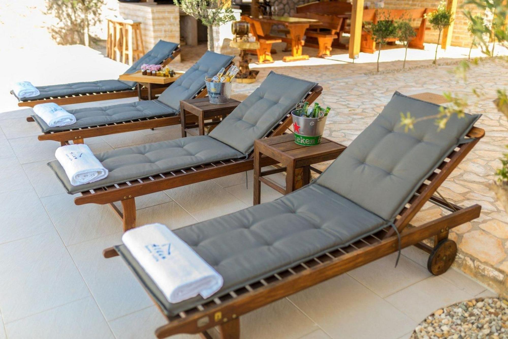 Luxury Villa Allen With Pool Klimno Ruang foto