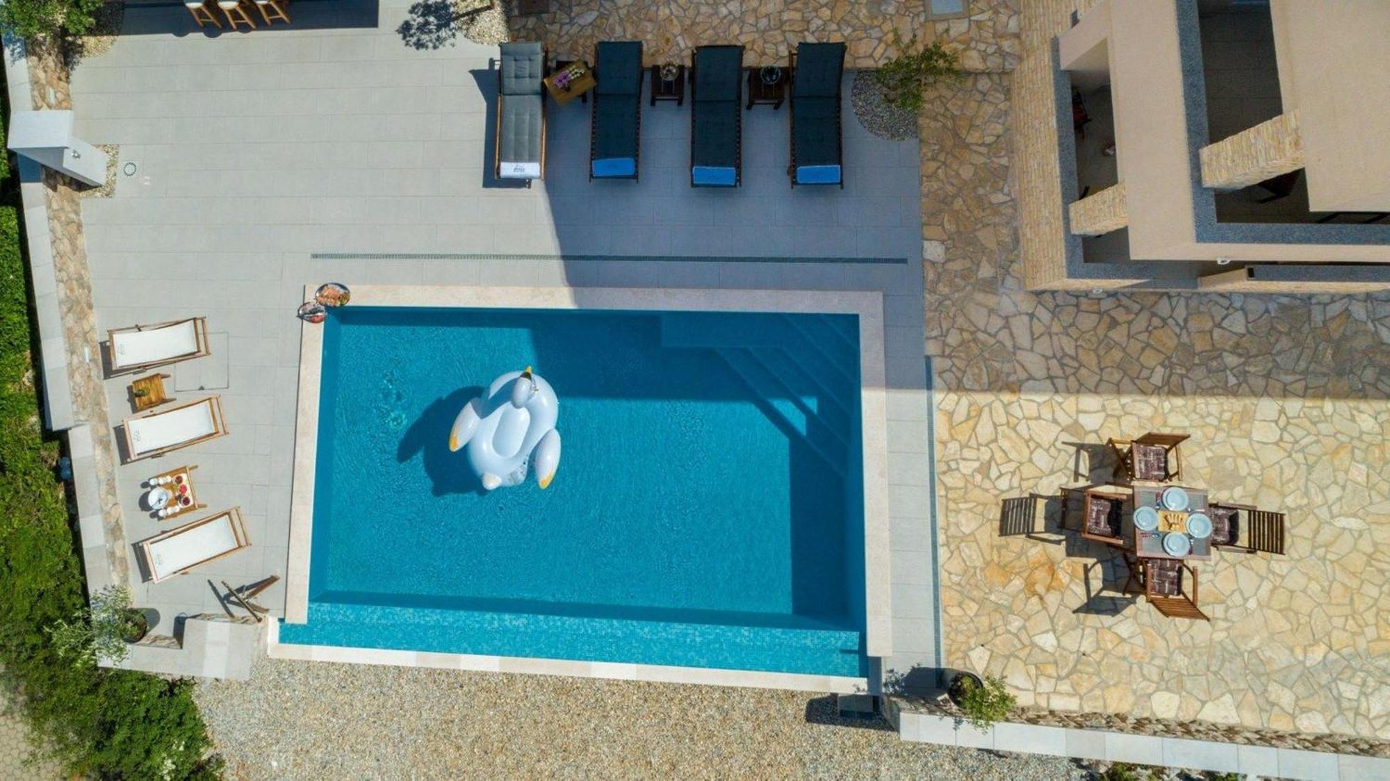 Luxury Villa Allen With Pool Klimno Ruang foto